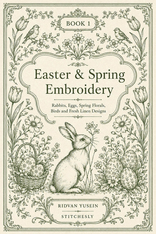Easter And Spring Embroidery 1 Book 03 from Easter & Spring Embroidery Book 1, a digital embroidery design reference for machine embroidery designs, embroidery patterns and seasonal embroidery motifs.