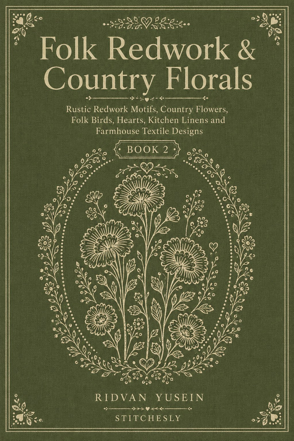 Digital PDF embroidery design bundle cover preview for Nature, Country Folk & Global Color Bundle 2, featuring curated embroidery patterns, motif library references and textile… - preview 5