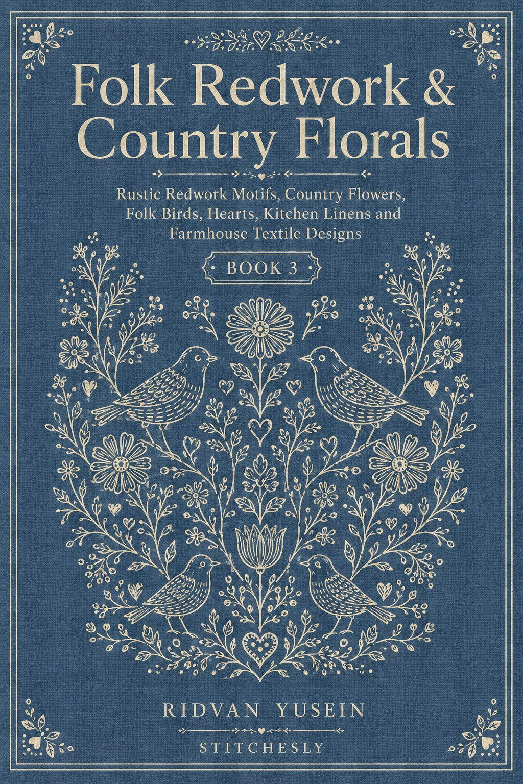 Digital PDF embroidery design bundle cover preview for Nature, Country Folk & Global Color Bundle 3, featuring curated embroidery patterns, motif library references and textile… - preview 5