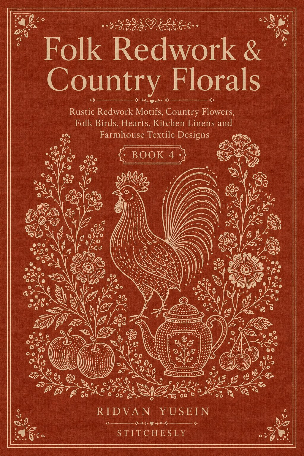 Digital PDF embroidery design bundle cover preview for Nature, Country Folk & Global Color Bundle 4, featuring curated embroidery patterns, motif library references and textile… - preview 5