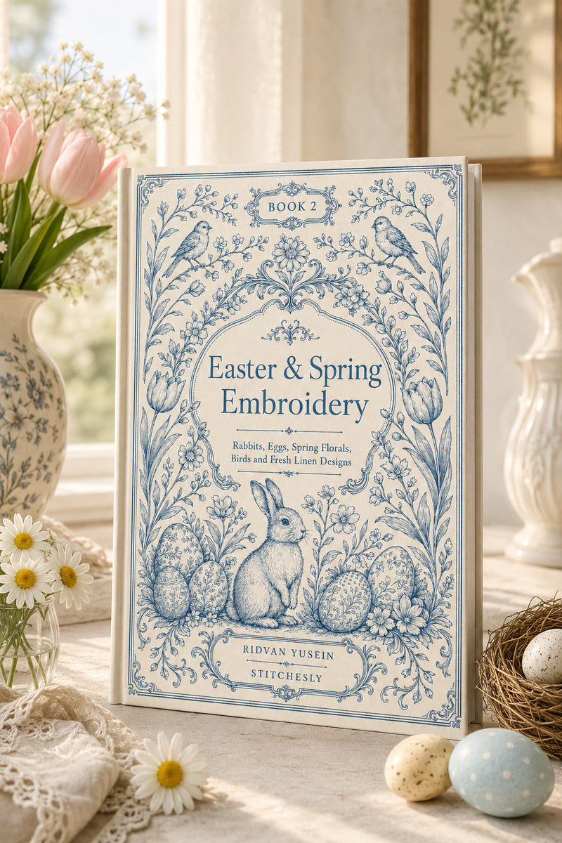 Easter And Spring Embroidery 2 Book 03 from Easter & Spring Embroidery Book 2, a digital embroidery design reference for machine embroidery designs, embroidery patterns and seasonal embroidery motifs.