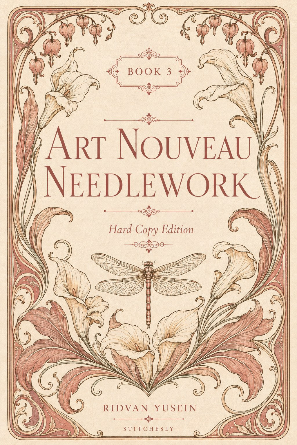 Digital PDF embroidery design bundle cover preview for Botanical Garden Archive Bundle 3, featuring curated embroidery patterns, motif library references and textile design… - preview 5