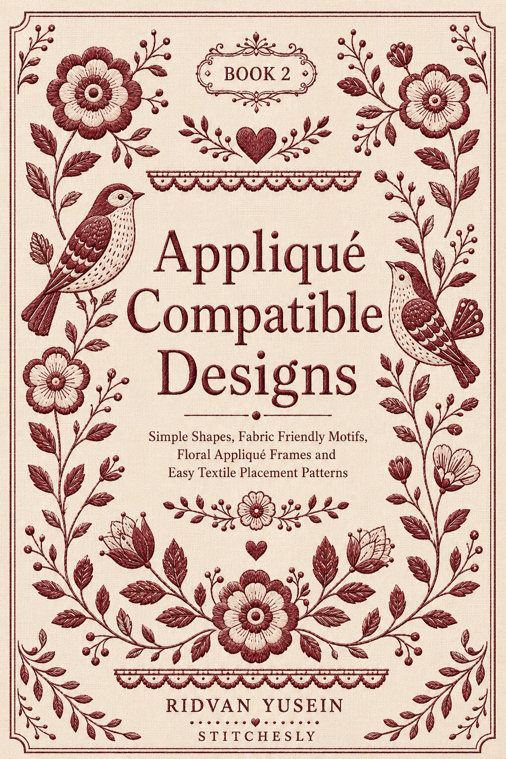 Digital PDF embroidery design bundle cover preview for Lace, Whitework & Delicate Detail Bundle 2, featuring curated embroidery patterns, motif library references and textile… - preview 5