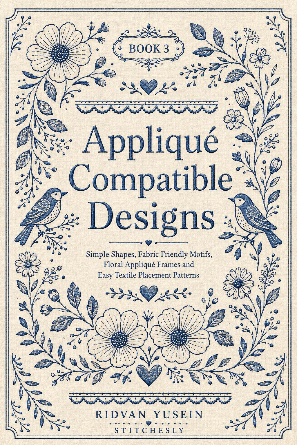 Digital PDF embroidery design bundle cover preview for Lace, Whitework & Delicate Detail Bundle 3, featuring curated embroidery patterns, motif library references and textile… - preview 5