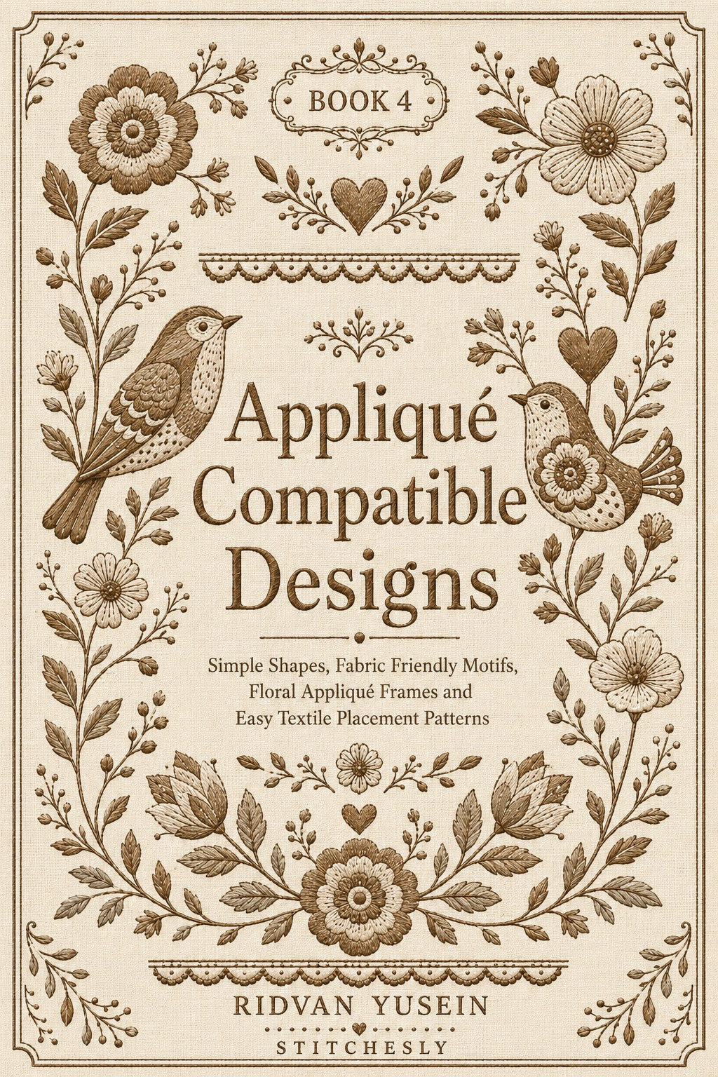 Digital PDF embroidery design bundle cover preview for Lace, Whitework & Delicate Detail Bundle 4, featuring curated embroidery patterns, motif library references and textile… - preview 5