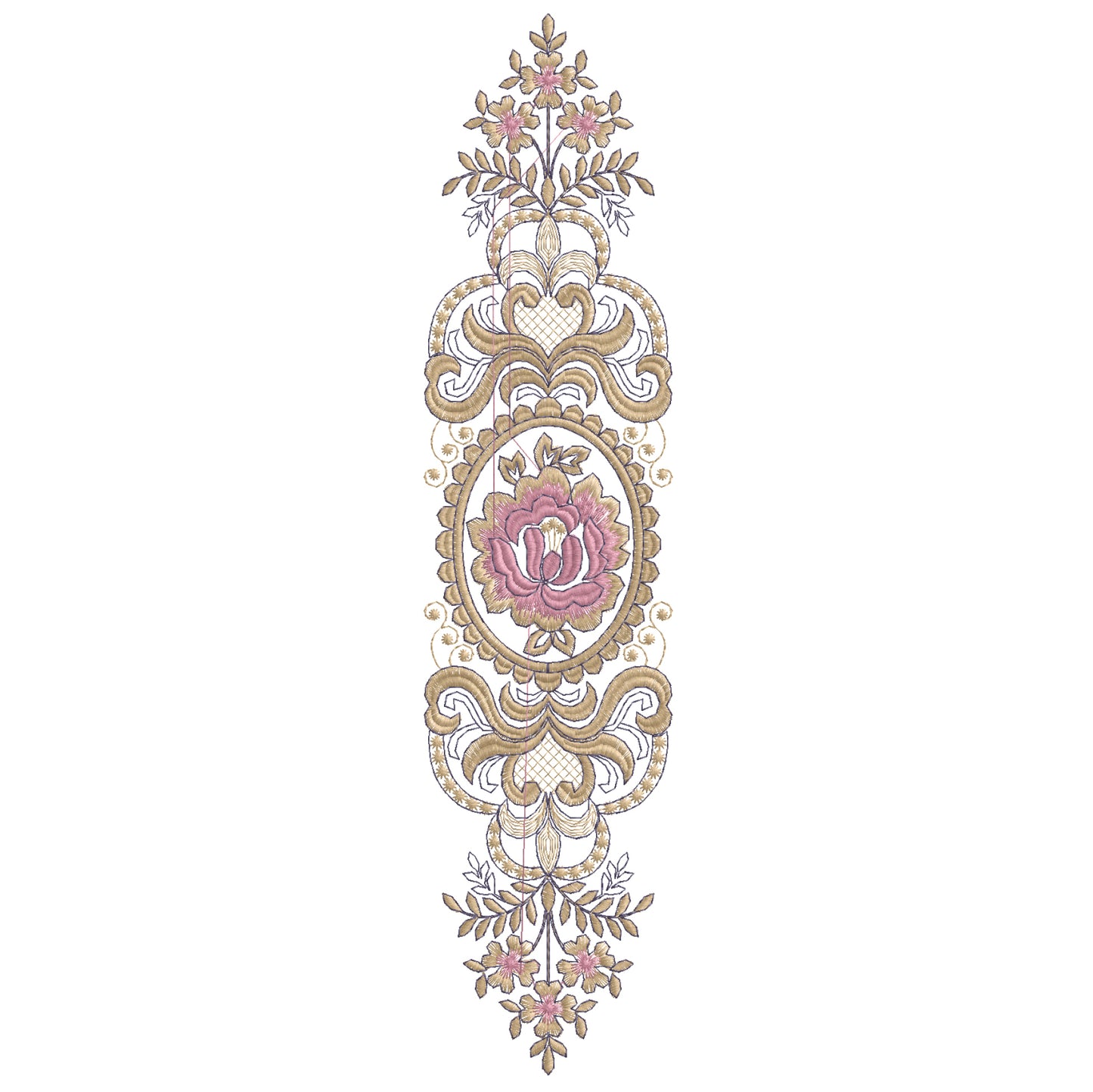 Modern Embroidery Design for Hoop – PES, DST, VP3, HUS | Instant Download Machine Stitch File - 10006