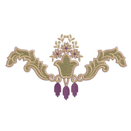 Modern Embroidery Design for Hoop – PES, DST, VP3, HUS | Instant Download Machine Stitch File - 10010