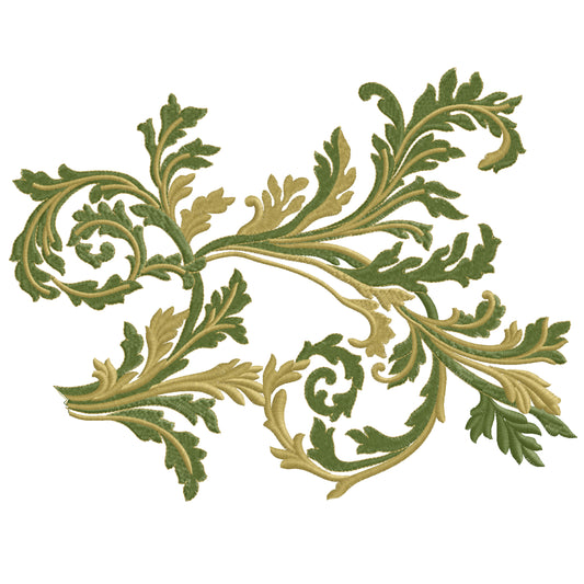 Modern Embroidery Design for Hoop – PES, DST, VP3, HUS | Instant Download Machine Stitch File - 10015