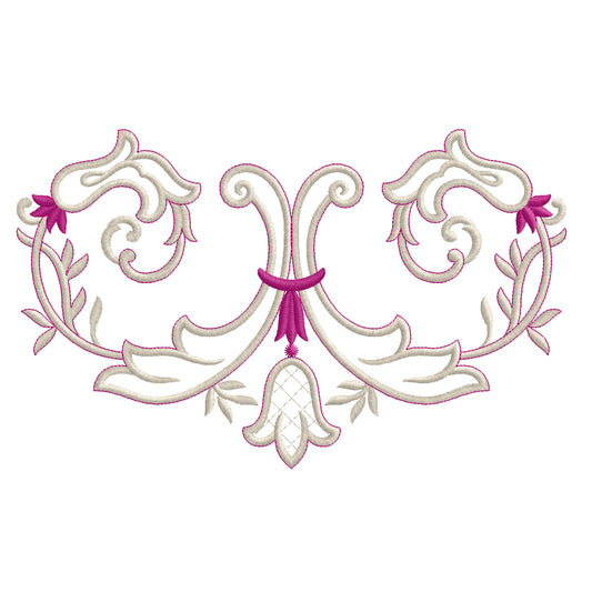 Modern Embroidery Design for Hoop – PES, DST, VP3, HUS | Instant Download Machine Stitch File - 10017