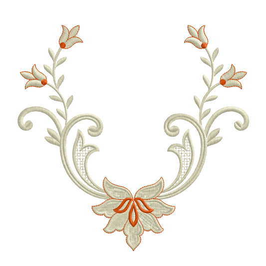 Modern Embroidery Design for Hoop – PES, DST, VP3, HUS | Instant Download Machine Stitch File - 10025