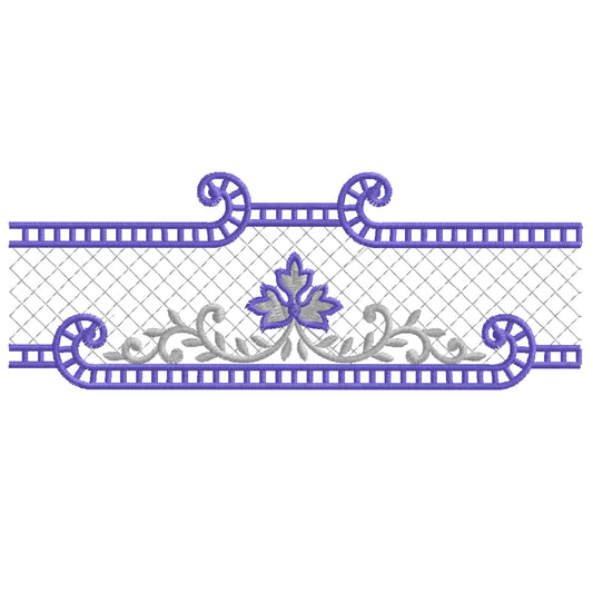 Modern Embroidery Design for Hoop – PES, DST, VP3, HUS | Instant Download Machine Stitch File - 10029