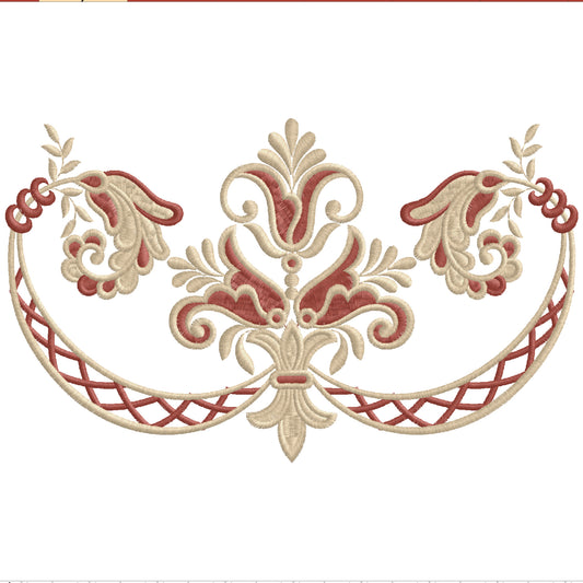 Modern Embroidery Design for Hoop – PES, DST, VP3, HUS | Instant Download Machine Stitch File - 10032