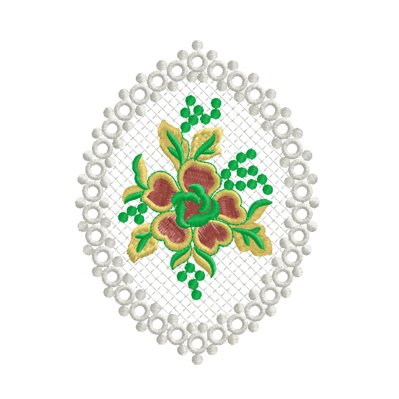 Modern Embroidery Design for Hoop – PES, DST, VP3, HUS | Instant Download Machine Stitch File - 10037