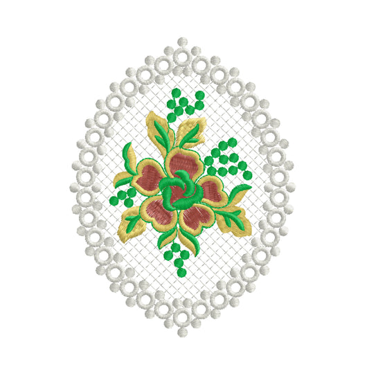 Modern Embroidery Design for Hoop – PES, DST, VP3, HUS | Instant Download Machine Stitch File - 10037