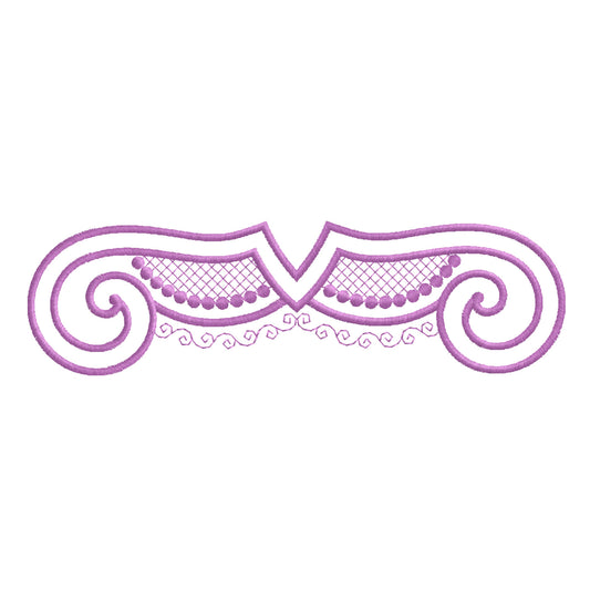 Modern Embroidery Design for Hoop – PES, DST, VP3, HUS | Instant Download Machine Stitch File - 10054