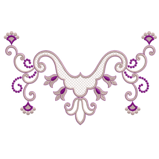 Modern Embroidery Design for Hoop – PES, DST, VP3, HUS | Instant Download Machine Stitch File - 10055