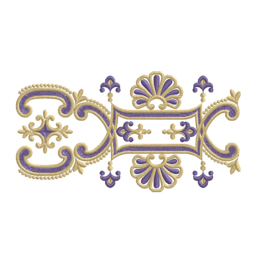 Modern Embroidery Design for Hoop – PES, DST, VP3, HUS | Instant Download Machine Stitch File - 10060