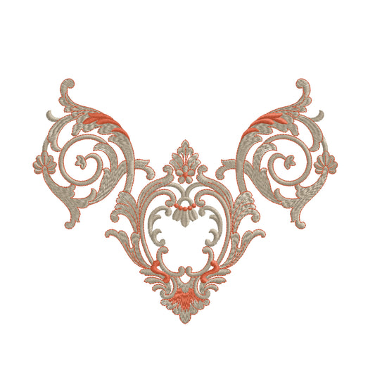 Modern Embroidery Design for Hoop – PES, DST, VP3, HUS | Instant Download Machine Stitch File - 10077