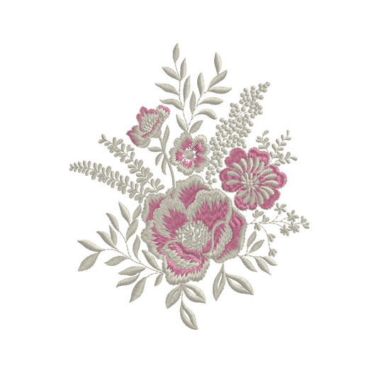 Modern Embroidery Design for Hoop – PES, DST, VP3, HUS | Instant Download Machine Stitch File - 10085