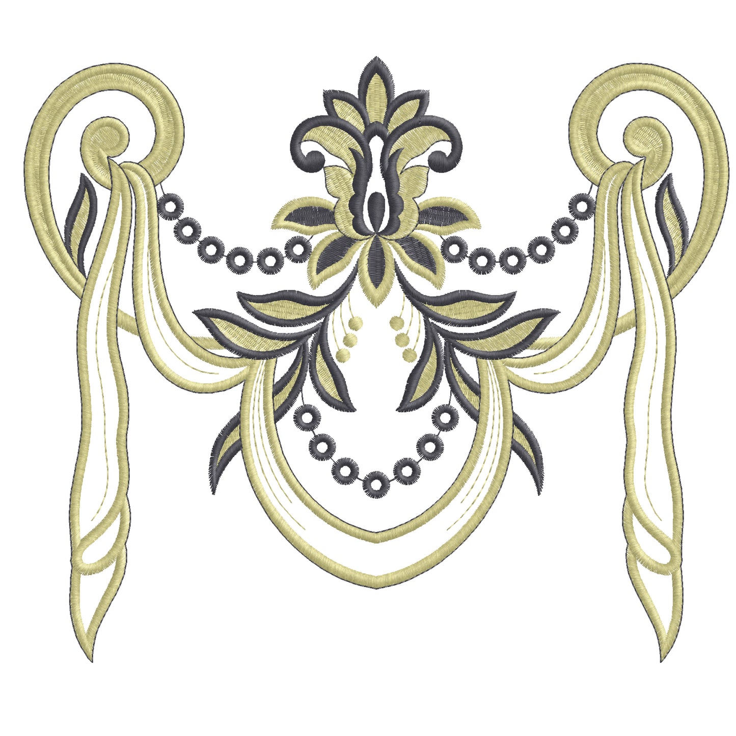 Modern Embroidery Design for Hoop – PES, DST, VP3, HUS | Instant Download Machine Stitch File - 10099