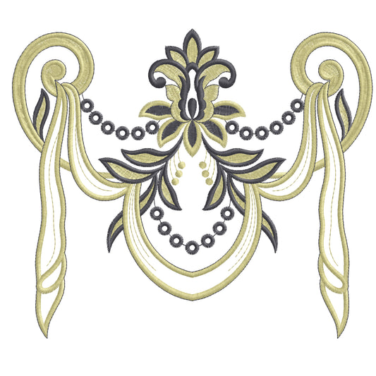 Modern Embroidery Design for Hoop – PES, DST, VP3, HUS | Instant Download Machine Stitch File - 10099