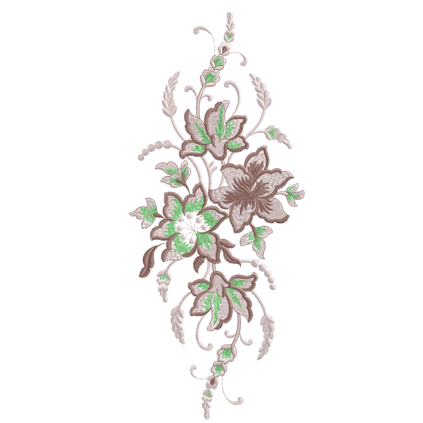 Modern Embroidery Design for Hoop – PES, DST, VP3, HUS | Instant Download Machine Stitch File - 10113