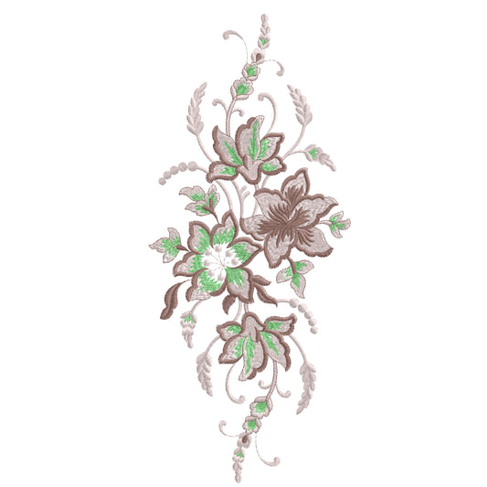 Modern Embroidery Design for Hoop – PES, DST, VP3, HUS | Instant Download Machine Stitch File - 10113