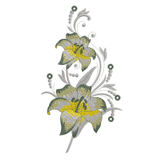 Modern Embroidery Design for Hoop – PES, DST, VP3, HUS | Instant Download Machine Stitch File - 10400