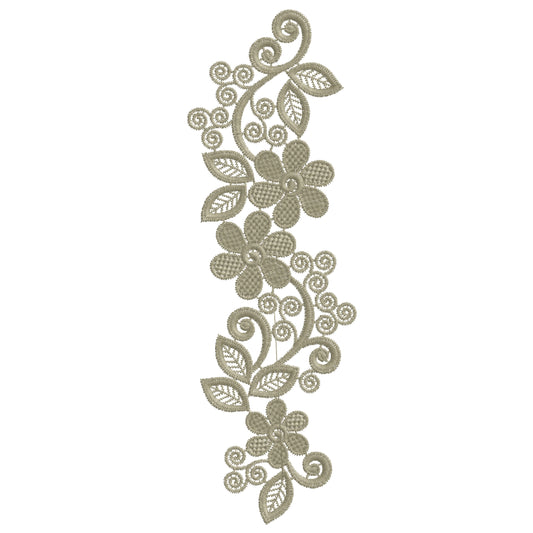 Modern Embroidery Design for Hoop – PES, DST, VP3, HUS | Instant Download Machine Stitch File - 20005