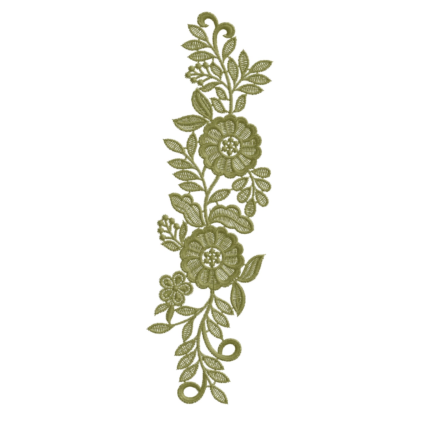 Modern Embroidery Design for Hoop – PES, DST, VP3, HUS | Instant Download Machine Stitch File - 20010