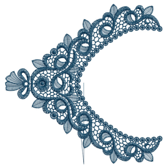 Modern Embroidery Design for Hoop – PES, DST, VP3, HUS | Instant Download Machine Stitch File - 20043