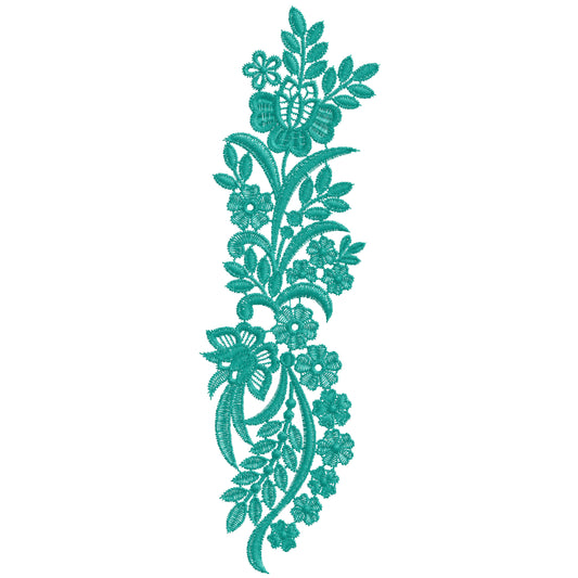 Modern Embroidery Design for Hoop – PES, DST, VP3, HUS | Instant Download Machine Stitch File - 20048