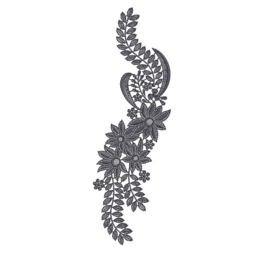 Modern Embroidery Design for Hoop – PES, DST, VP3, HUS | Instant Download Machine Stitch File - 20053