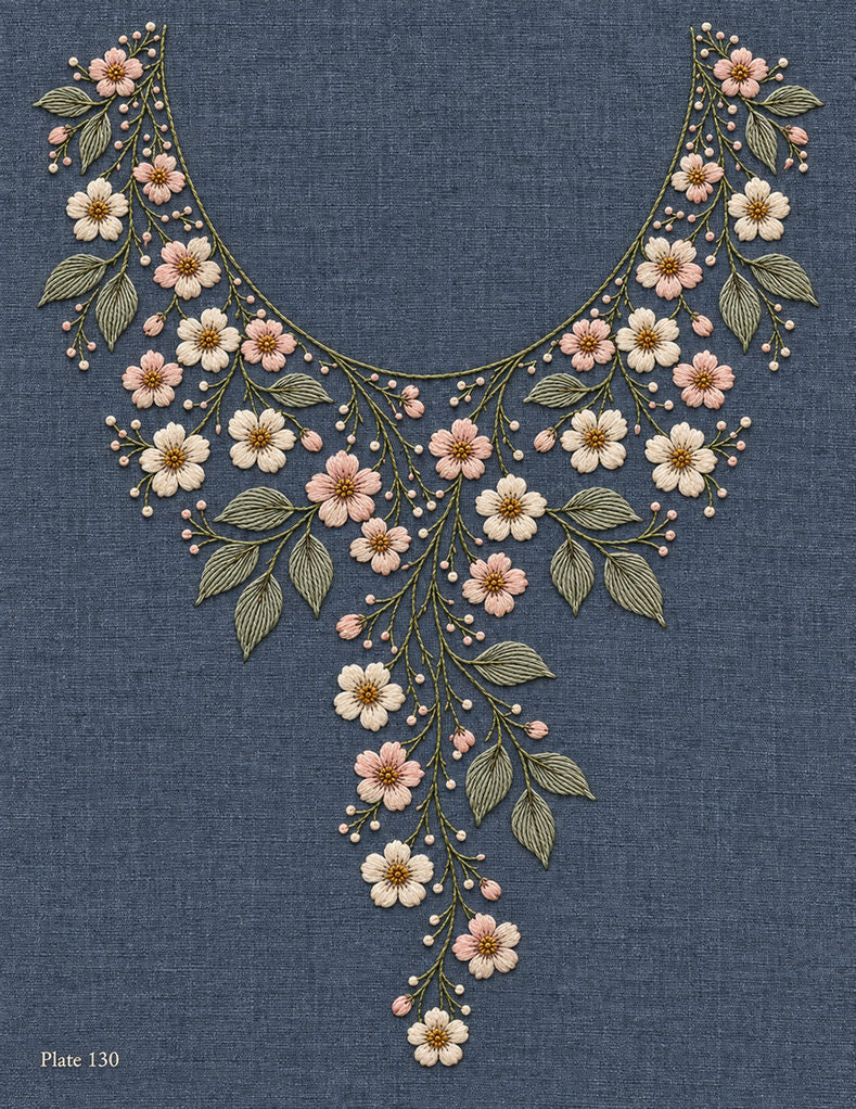 Escandinavo, Sashiko y Northern Minimal Stitch - Libro 1 | Libro digital de diseños de bordado en PDF