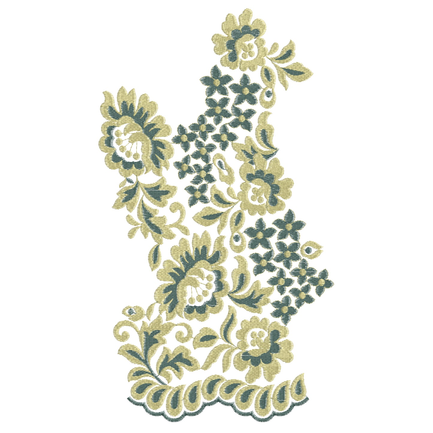 Modern Embroidery Design for Hoop – PES, DST, VP3, HUS | Instant Download Machine Stitch File - G32007