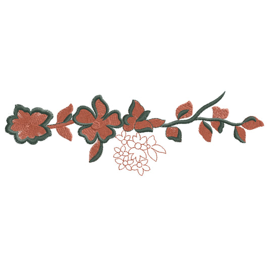 Modern Embroidery Design for Hoop – PES, DST, VP3, HUS | Instant Download Machine Stitch File - G32013