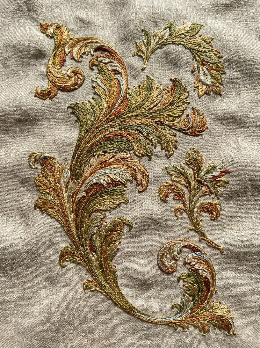 Renaissance Hand Embroidery Book 19 Product Book 6 digital PDF embroidery design book - sample plate / motif preview 7