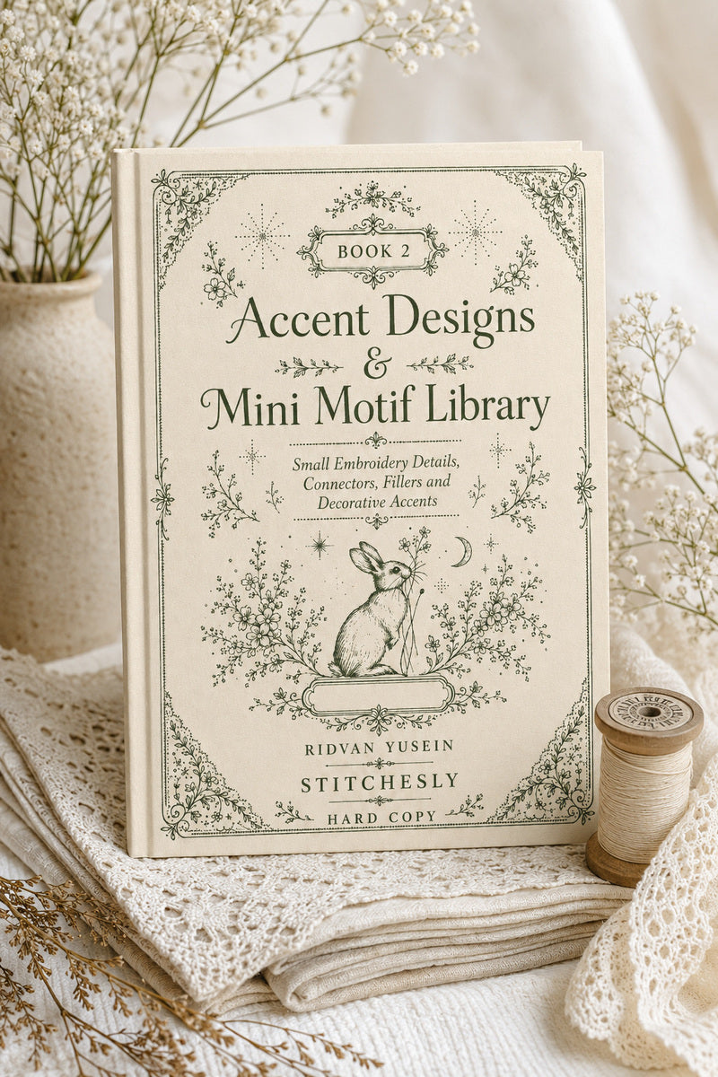 Accent Designs And Mini Motif Library 2 Book 02 from Accent Designs & Mini Motif Library Book 2, a digital embroidery design reference for machine embroidery designs, embroidery patterns and small motif and accent designs.