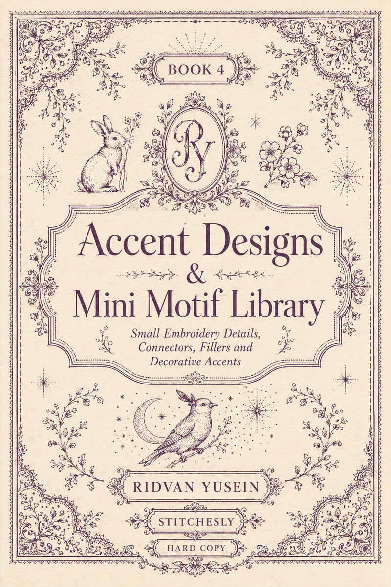 Accent Designs And Mini Motif Library 4 Book 03 from Accent Designs & Mini Motif Library Book 4, a digital embroidery design reference for machine embroidery designs, embroidery patterns and small motif and accent designs.