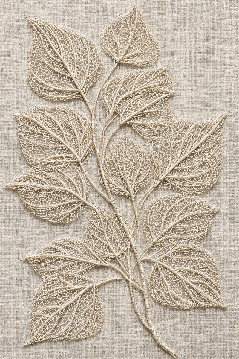 Airy Lace Leaf Cluster 1 from Lace Embroidery & Broderie Designs Book 3, a digital embroidery design reference for machine embroidery designs, embroidery patterns and lace and broderie details.