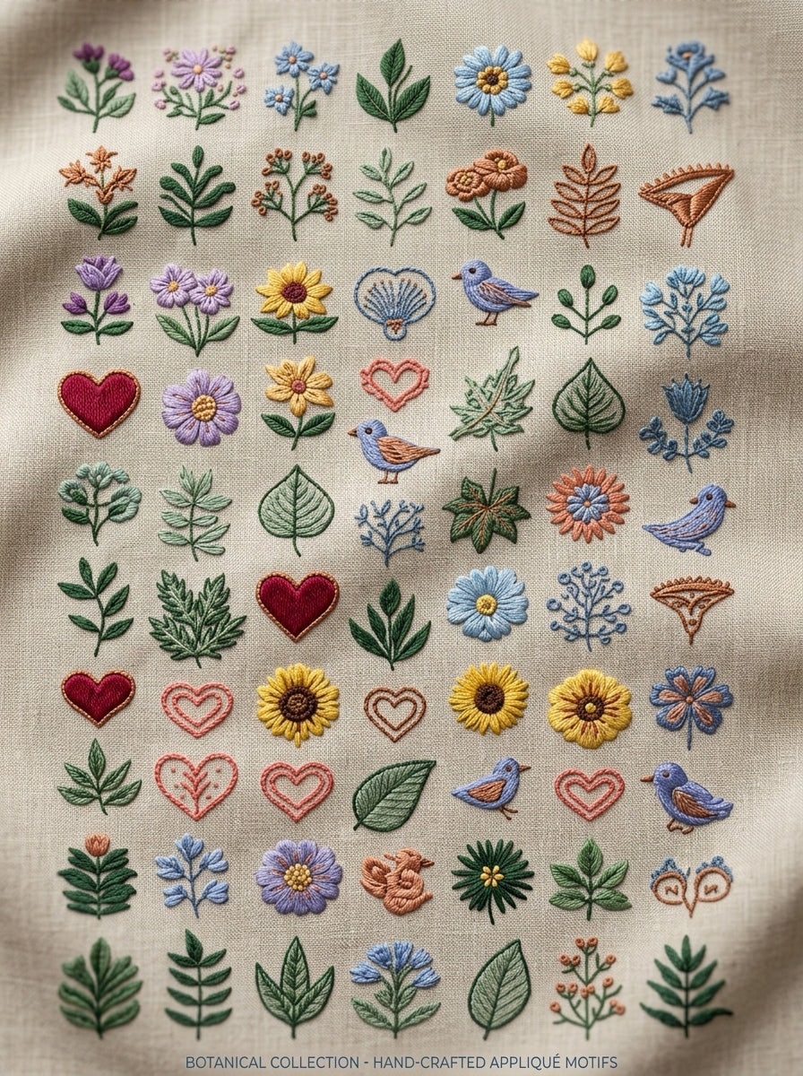 Appliqué Compatible Designs - Book 2 | Digital PDF Embroidery Design Book