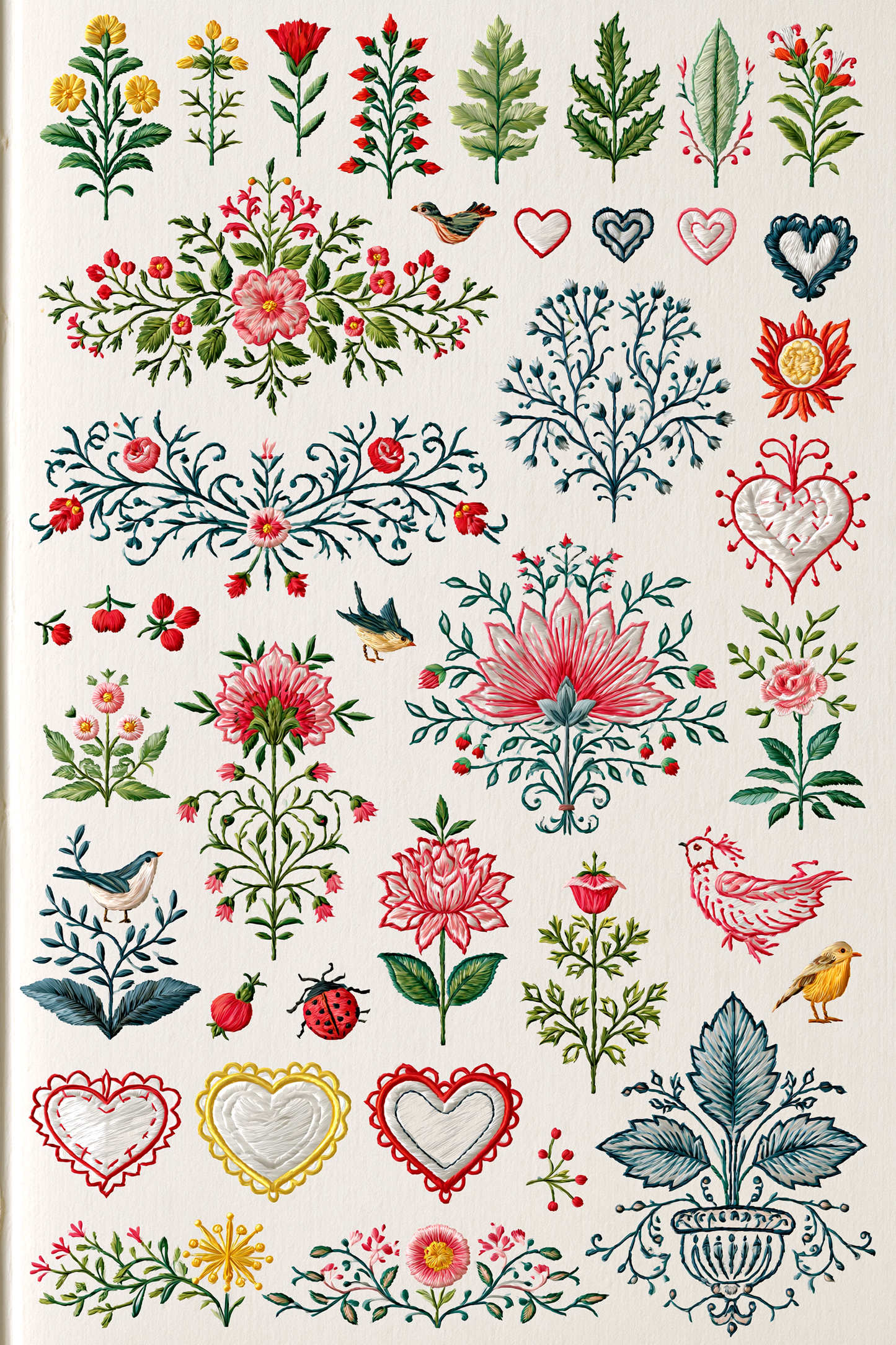 Appliqué Compatible Designs - Book 3 | Digital PDF Embroidery Design Book