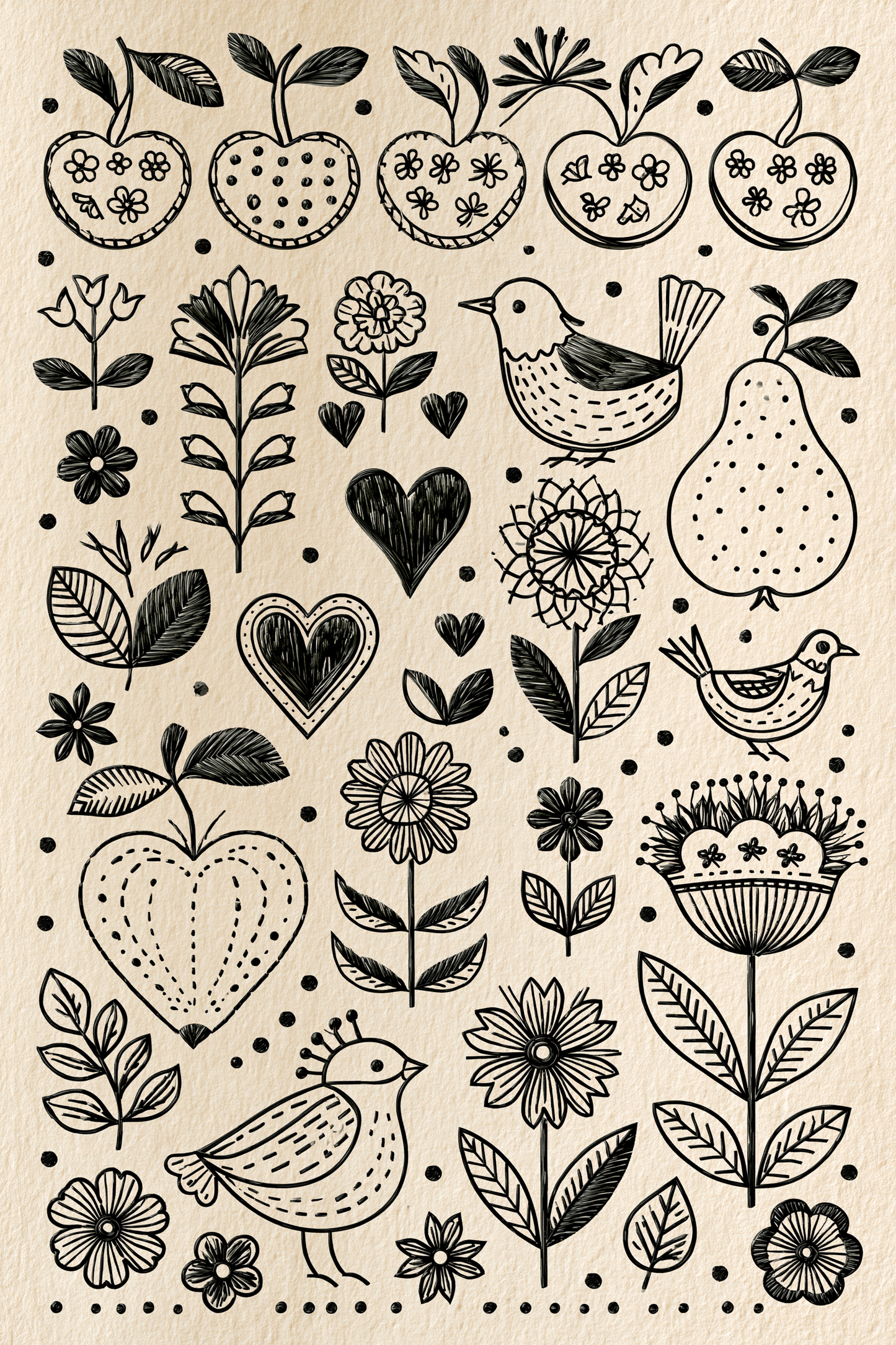 Appliqué Compatible Designs - Book 2 | Digital PDF Embroidery Design Book