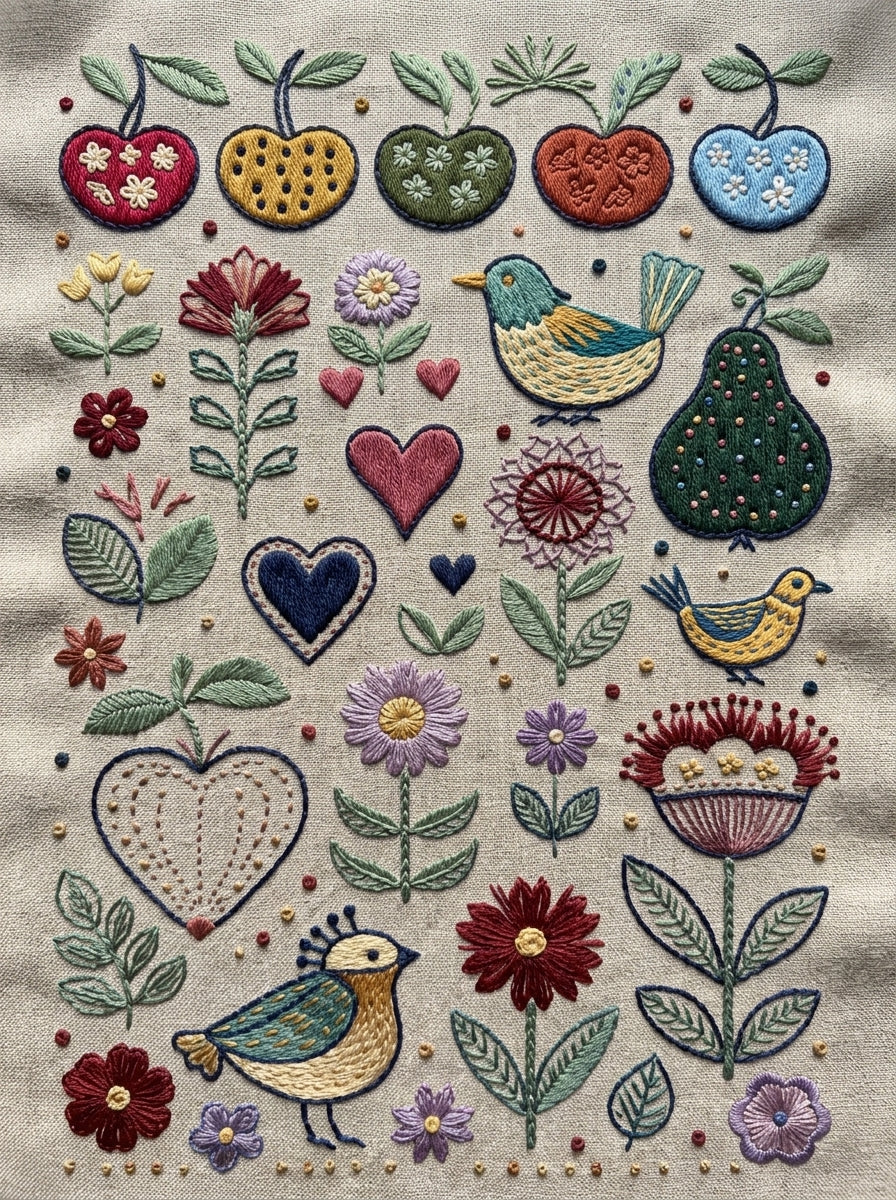 Appliqué Compatible Designs - Book 2 | Digital PDF Embroidery Design Book