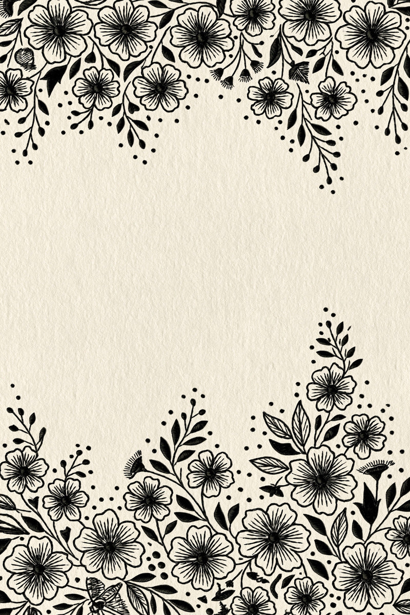 Appliqu Floral Border Appliqu from Appliqué Compatible Designs Book 4, a digital embroidery design reference for machine embroidery designs, embroidery patterns and border and edge embroidery.