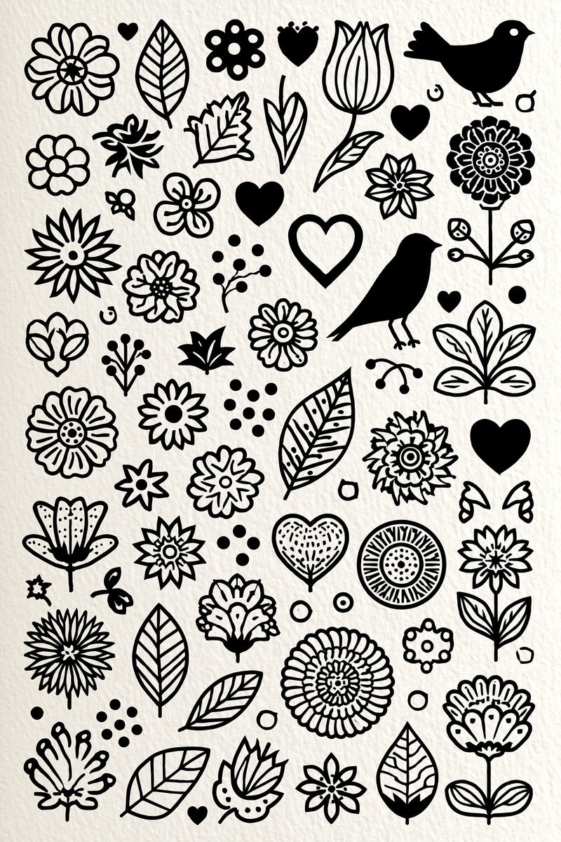 Appliqu Mini Filler Plate Appliqu from Appliqué Compatible Designs Book 1, a digital embroidery design reference for machine embroidery designs, embroidery patterns and small motif and accent designs.