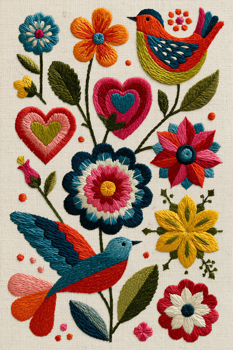 Appliqu Mini Motif Set Appliqu from Appliqué Compatible Designs Book 3, a digital embroidery design reference for machine embroidery designs, embroidery patterns and small motif and accent designs.