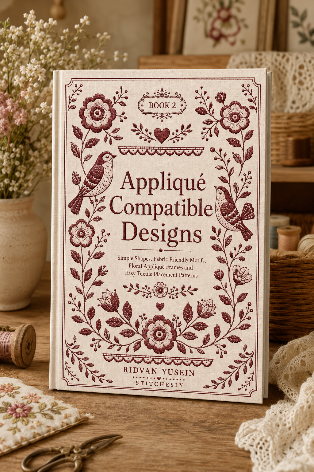 Appliqué Compatible Designs - Book 2 | Digital PDF Embroidery Design Book