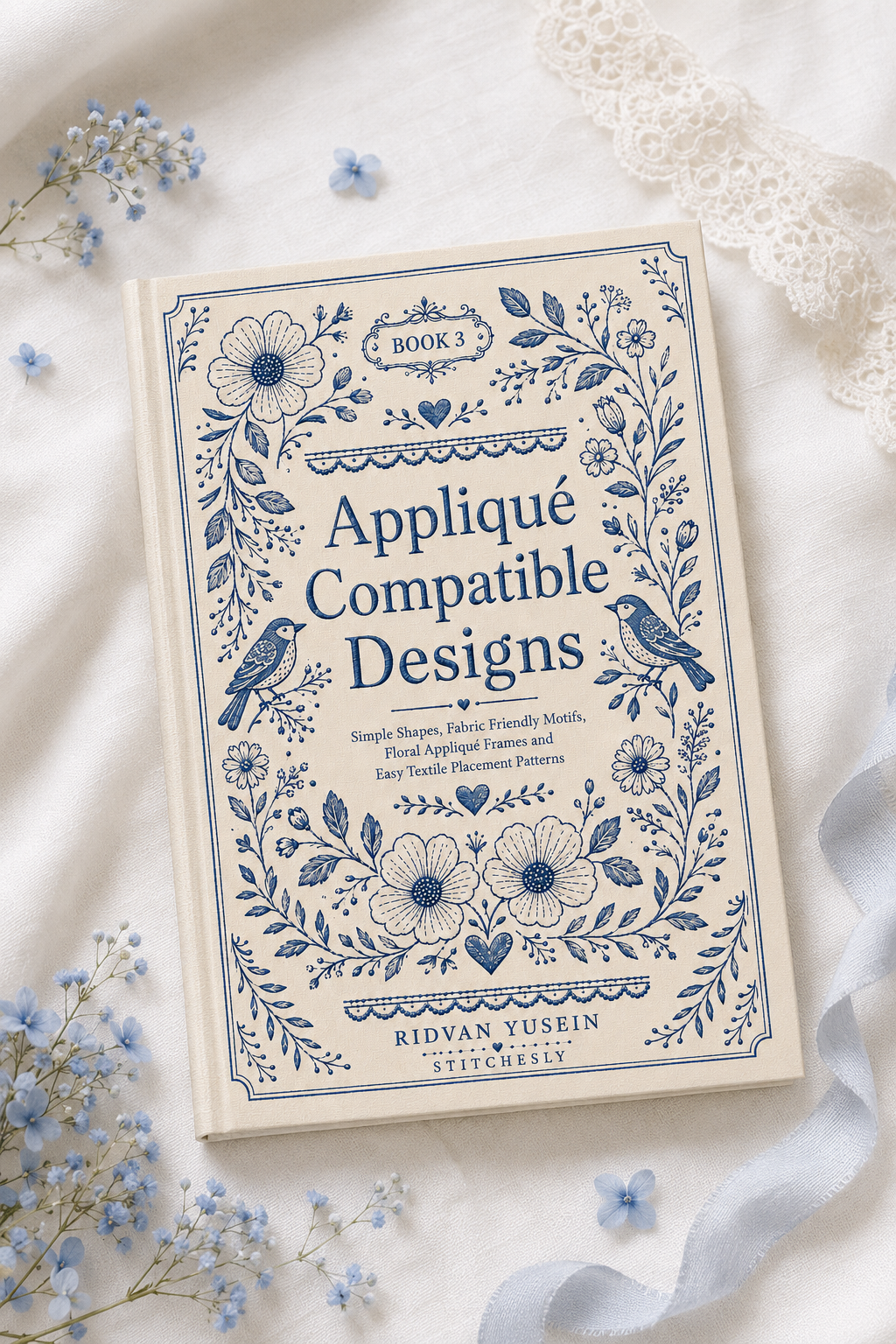 Appliqué Compatible Designs - Book 3 | Digital PDF Embroidery Design Book