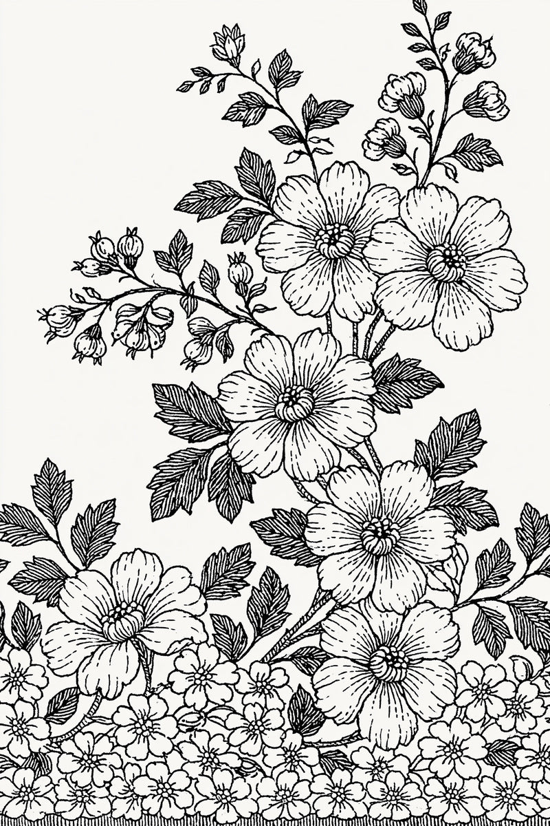 Apron Hem Border 02 from Napkins, Table Runners & Kitchen Linens Book 3, a digital embroidery design reference for machine embroidery designs, embroidery patterns and border and edge embroidery.